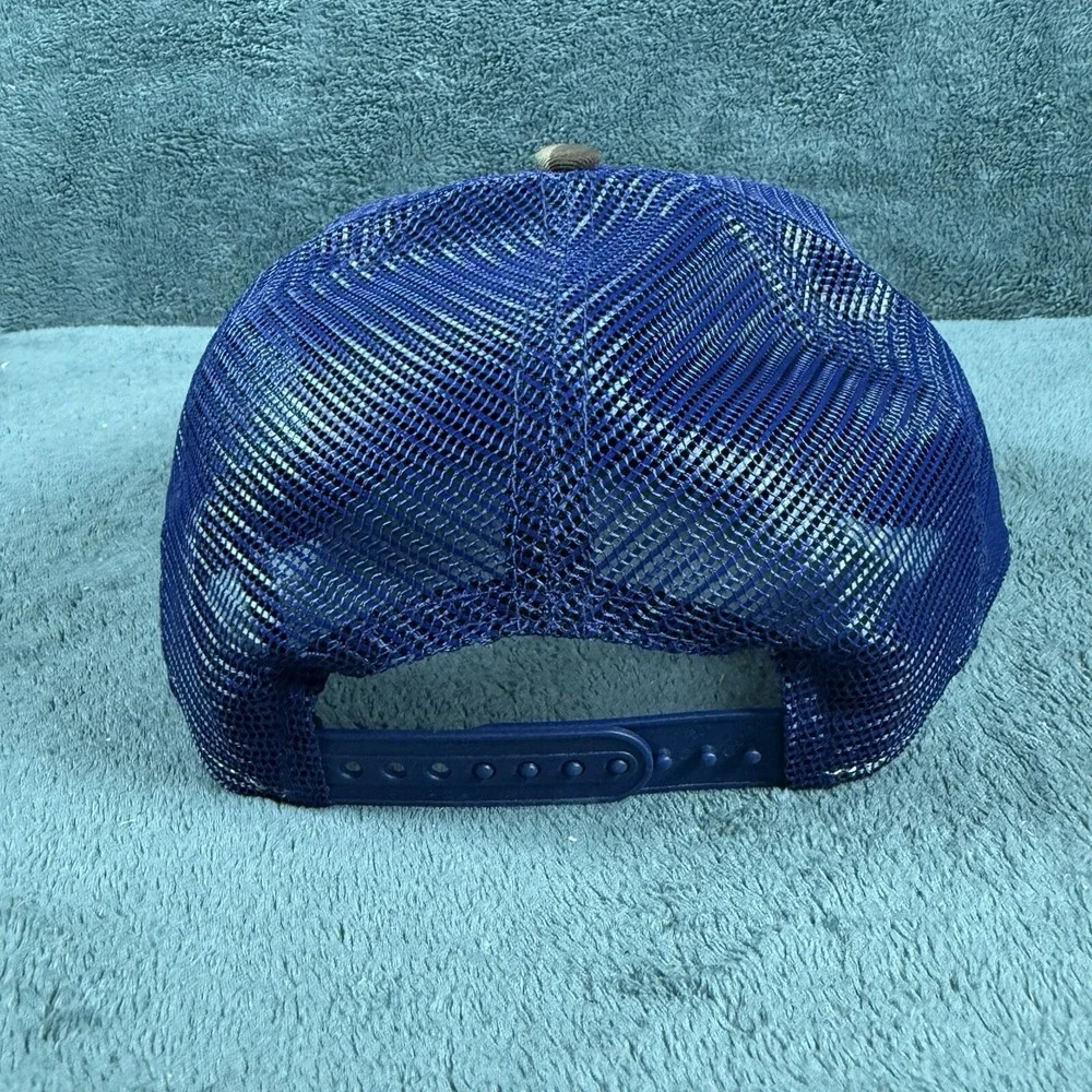 New Era Los Angeles Dodgers Blue Camo Patch Trucker Hat Adjustable One‎ Size New